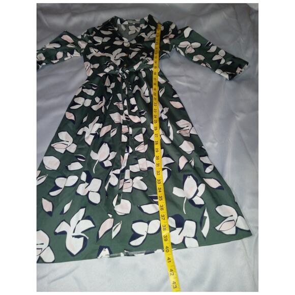 Hobbs London  Cut From Effortless Cotton Val Printed Dress  Size 2 - Picture 9 of 15